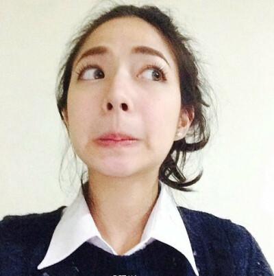 搞怪头像 翻白眼 女头