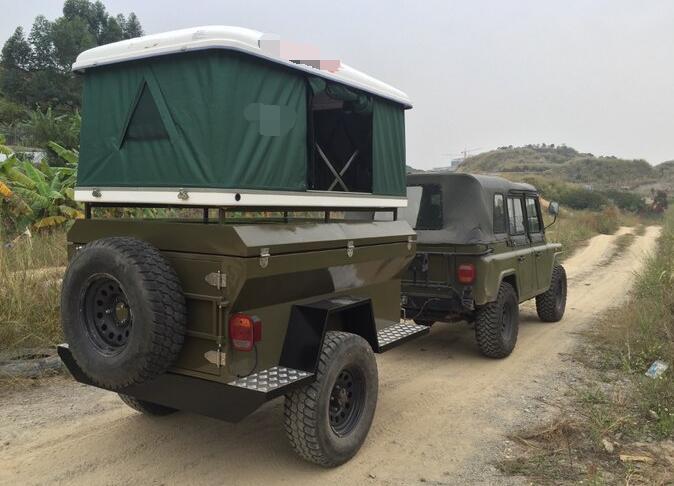 新款北汽bj212拖拽式房车亮相,自带厨房和卧室,售价依然接地气