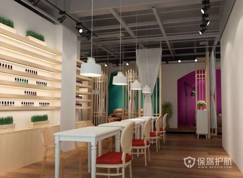 30平米美甲店怎么装修设计30平米美甲店设计图