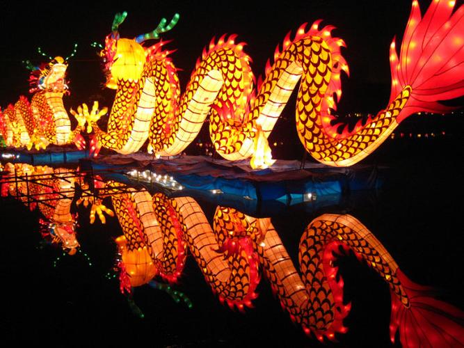 春节灯会—国色天香