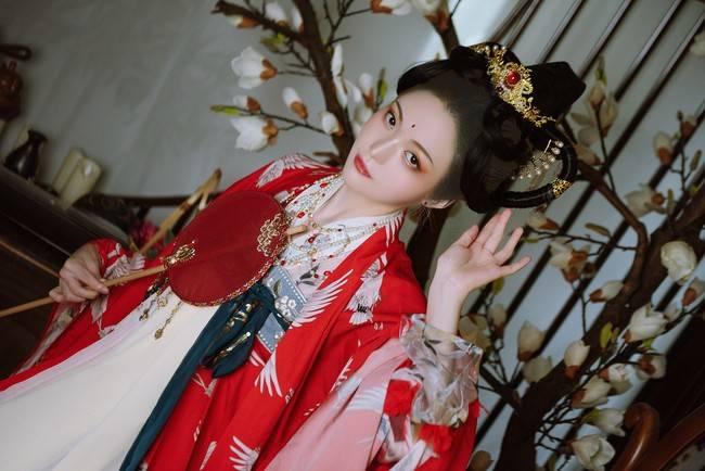 古装私影 汉服cosplay正片,心不会动摇,动摇的是情