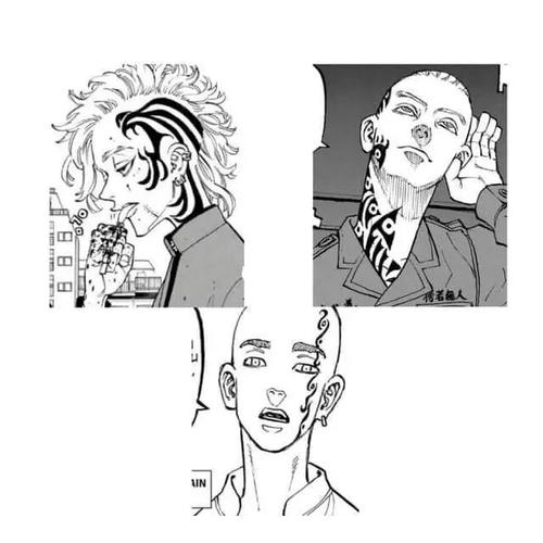 东卍(纹身图案_纹身_东京复仇者_美妆_彩妆_彩妆其他