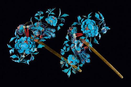 故宫博物院藏点翠文物:结珠铺翠 点羽成仙