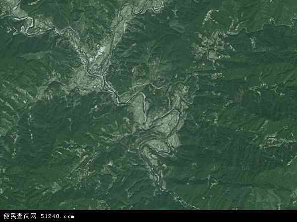 中国贵州省黔东南苗族侗族自治州榕江县平永镇地图(卫星地图)