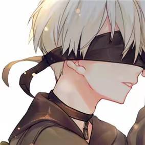求2b9s情侣头像
