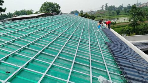 汉能汉瓦太阳能给泸县农家乐增添不一样的美