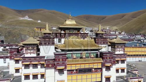 四川省甘孜州石渠县色须寺_1920x1080_高清视频素材下载(编号:6168550