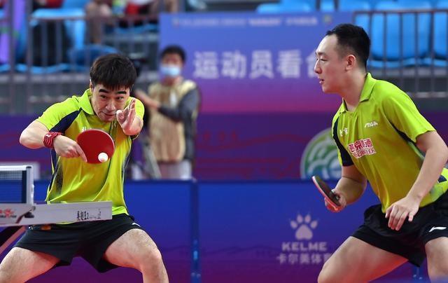 北京队期待会师闫安徐晨皓42尚坤赵子豪获得男双决赛席位