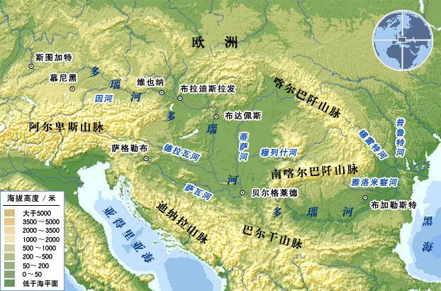 多瑙河为什么不是降水补给