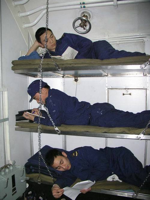 中国海军潜艇兵水下生活揭秘