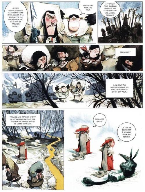 艺术漫插寻找石化小溪的源头今日漫画aurore