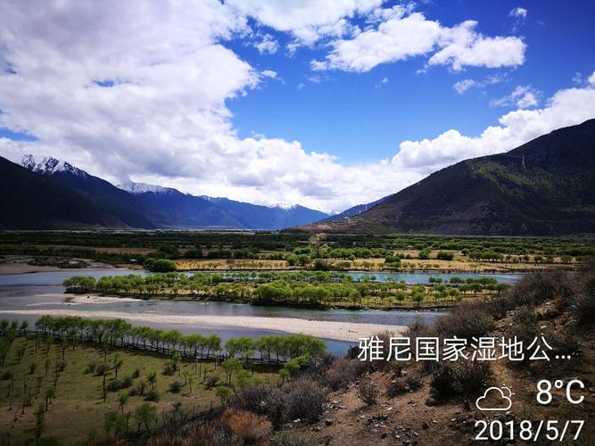 这是雅尼国家湿地公园.