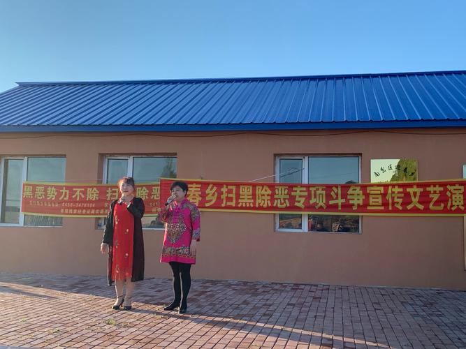 伊春市南岔区文化志愿团队进乡村—迎春乡沙山村