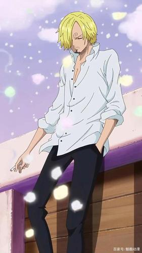 《海贼王》山治壁纸完美诠释:最帅的绅士海贼厨师!