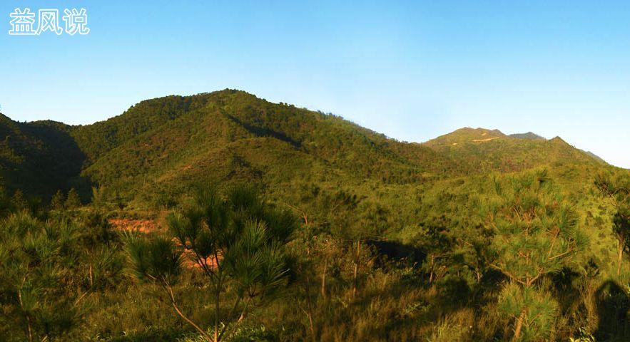 饱满的山体圆乎乎的,在风水中也叫金星体,武曲星.