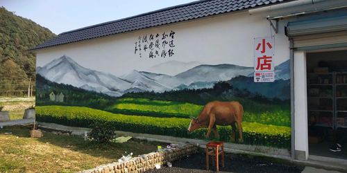 墙绘在环境艺术装饰中的作用