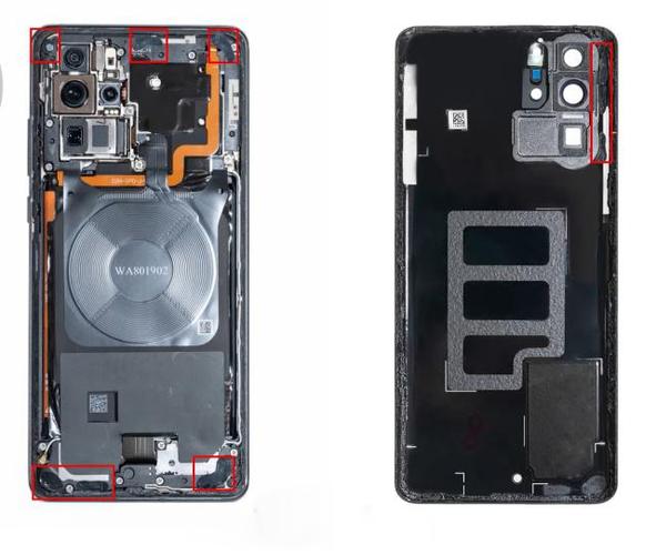 华为p30pro拆机:排列整齐,强大的拍摄组件,让您知道华为强在哪