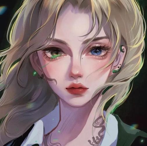 绝美女生头像|艺术照|美人痣|黑白搭_网易订阅