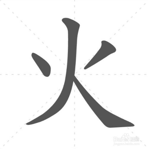 第四笔:【捺】,在田字格中部向右方向一捺.