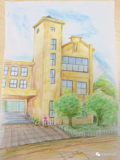【桥北幼教】美润彩铅,和美校园