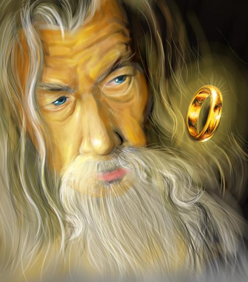   指环王,闪光的小戒指