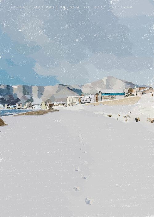 下雪啦|插画|艺术插画|妮娜nimo - 原创作品 - 站酷 (zcool)