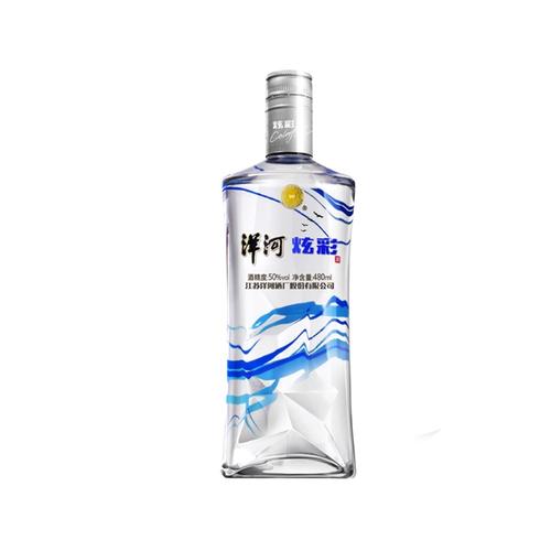 洋河炫彩50度480ml4瓶套装白酒