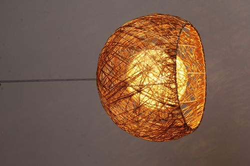 灯罩材质竹藤主要适用范围家居场所灯具型状枝型吊灯是否跨境出口专供