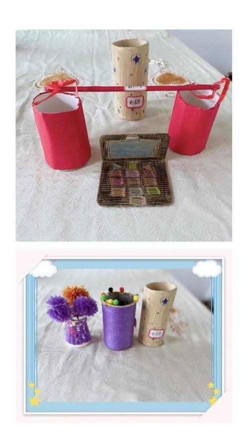 创意制作 变废为宝————琅塘镇中心小学环保手工制作比赛