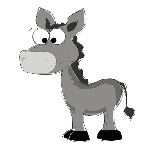 驴卡通图片大全