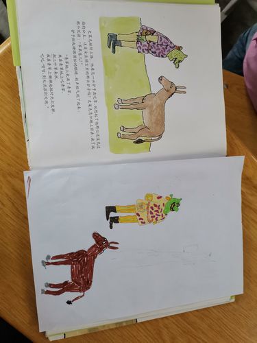 白米小学郭姗《青草国的鹅》