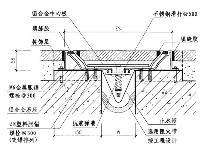 无锡变形缝厂家