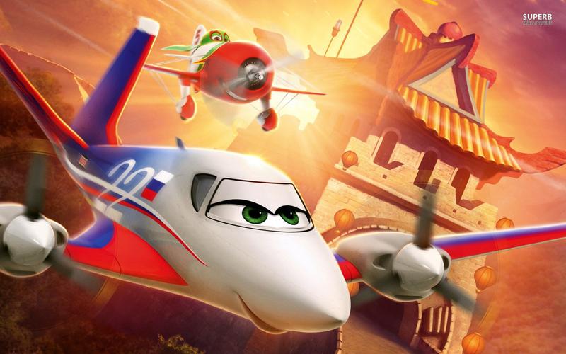 飞机总动员动画高清桌面壁纸