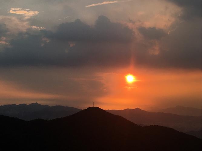 20170819梧桐山凤凰台日落
