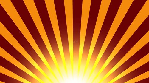 炫酷金色光芒四射展示背景视频