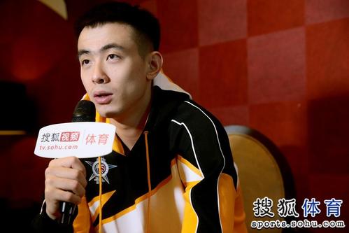 高清:赵继伟对话搜狐体育 开心参加全明星赛