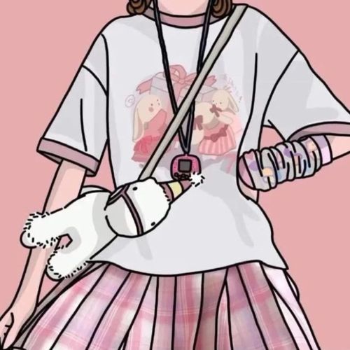 jk裙女头·不露脸头像|"如果你觉得高跟鞋磨脚,你可以