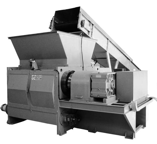 重型单轴垃圾破碎机