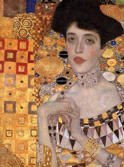 of adele bloch-bauer i ,1907阿黛尔·布洛赫·鲍尔夫人克里姆特强调