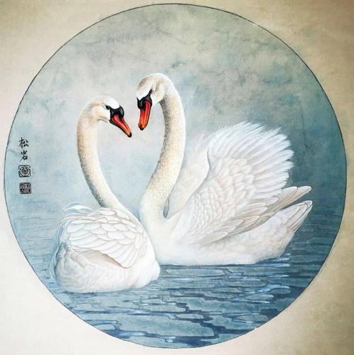 无师无门派自学成才陈松岩2020年工笔画欣赏