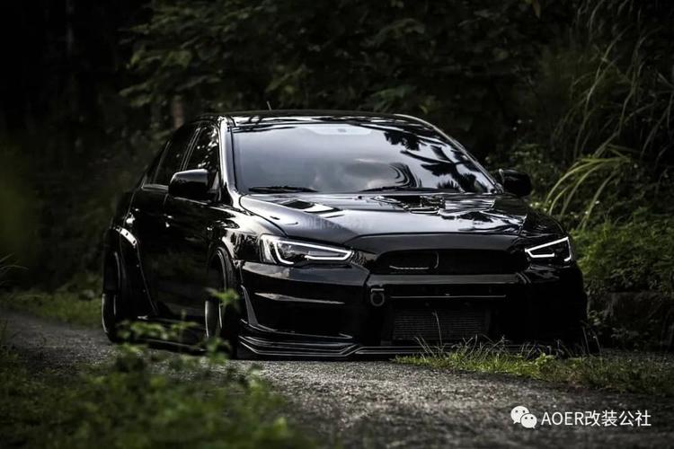 改装分享-"三菱lancerevo 10g"-姿态黑武士