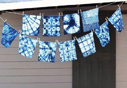 最古老的靛蓝染色技术——草木染(shibori)