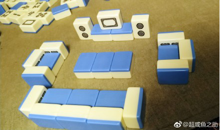 同城游:网友用麻将建房子,一个个都是建筑鬼才!