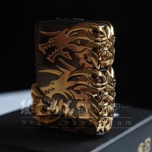 zippo/芝宝 512 双龙之翼龙之部落限量号 b zp84361 现货 zippo 正品