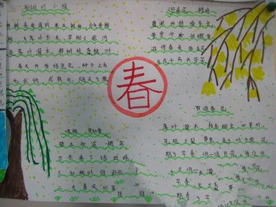 诗意手抄报大全