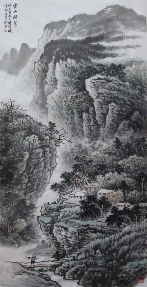 画家丨冯聚成山水画选一册欣赏