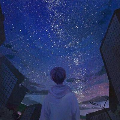 动漫背影图片男生帅气