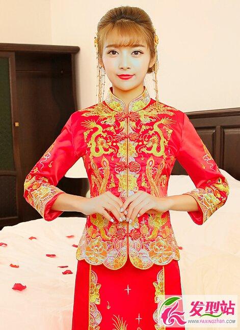 中式新娘发型图片 复古新娘发型大全