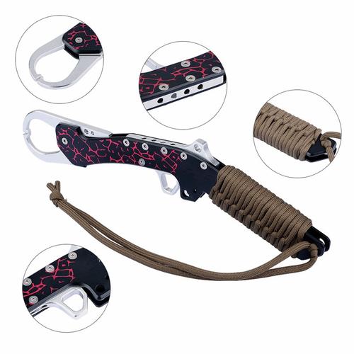 钓之屋 鬼手系列 高强度可折叠式控鱼器控鱼钳路亚夹鱼钳钓鱼工具