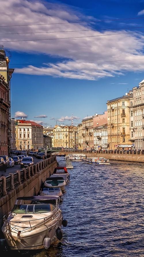俄罗斯圣彼得堡风景高清手机壁纸